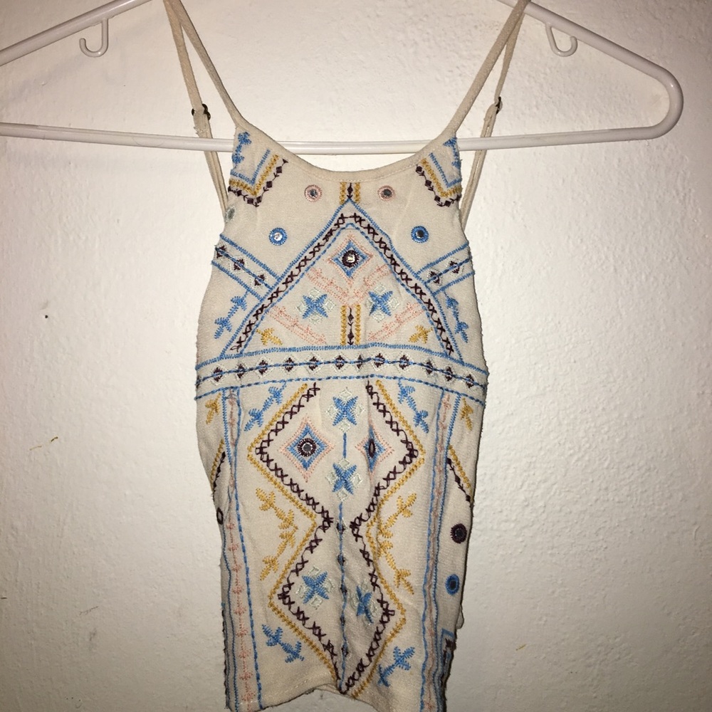 Halter neck crop top
